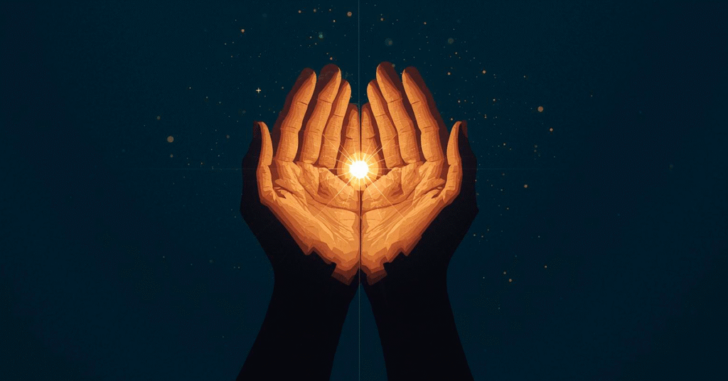 Nas-maos-da-fe-mesmo-a-menor-luz-pode-iluminar-o-caminho-inteiro-1024x536 O Poder da Fé Para Se Levantar Depois de Cair